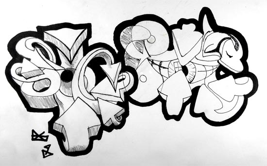 how to do graffiti on paper. howtodrawwildstylegraffiti How